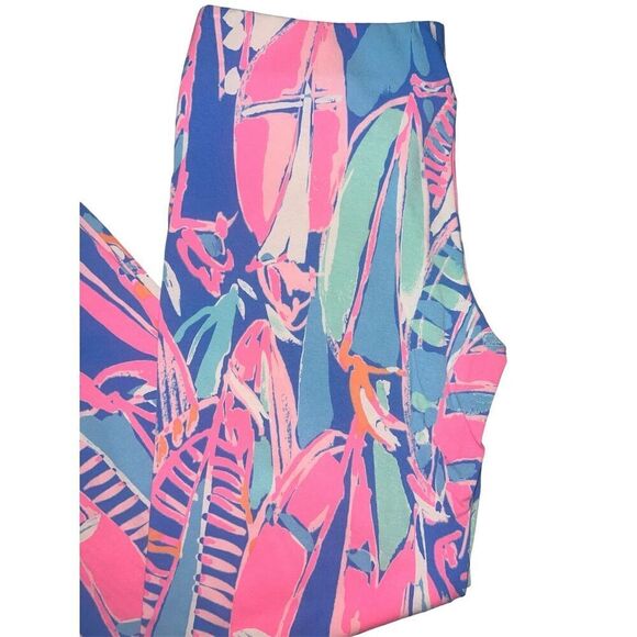 Lilly Pulitzer Georgia May Pull-On Wide-Leg Pant Out to Sea Sailboat Print Small - Picture 5 of 11